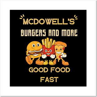 McDowell's Posters and Art